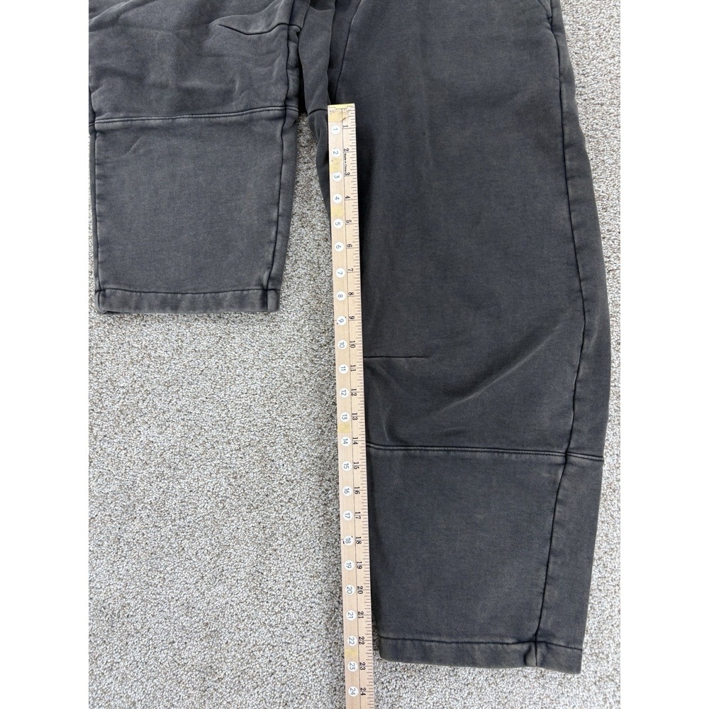GAP Heavyweight French Terry Barrel Sweatpant Womens XS Petite in Moonless Night - Picture 8 of 9